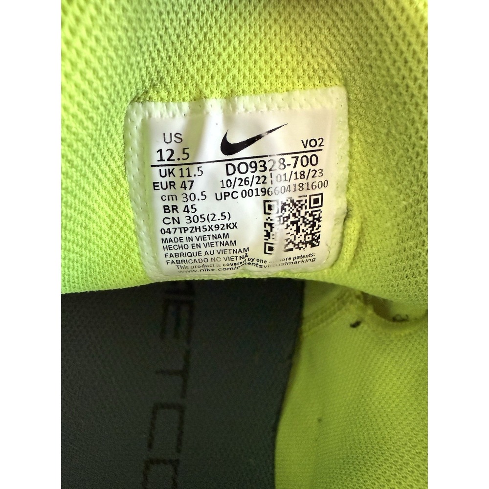 Men's Nike Metcon Neon Training Shoe Size 12.5 Crossfit - Picture 10 of 14